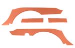 Rear 1/4 - Wheel Arch Trim Panels Pair - New Tan - RG1108NTAN